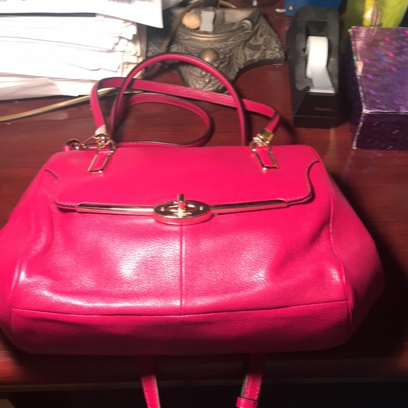 Coach Madison Madeline. Burgundy. Mint condition. Smoke free home. - Picture 4 of 6